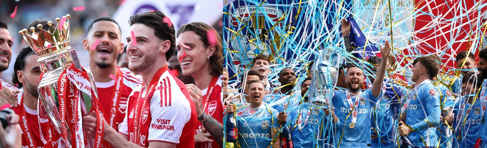 ARSENAL - COVENTRY UN CHOC ENTRE DEUX MONDE